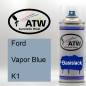 Preview: Ford, Vapor Blue, K1: 400ml Sprühdose, von ATW Autoteile West.